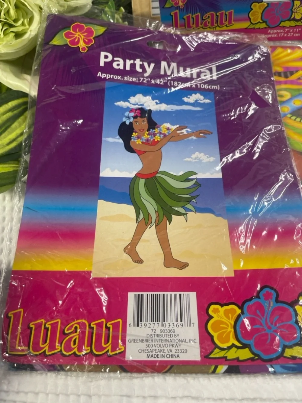 Luau Party Decorations Bundle Tiki Cutouts Flamingo Wall Decor Hula Mural Set